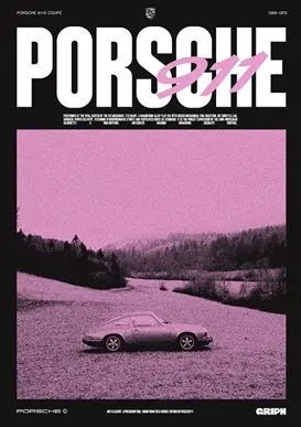 Affiche Porsche