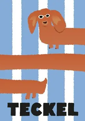 Affiche Teckel